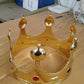 Royal Crown with Colored Gems (1 Pc / Mix Color)