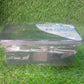 Spice box with lid, divided into three sections, designed for professional use in restaurants.