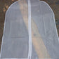 Foldable Non Woven Suit Cover (80×56 CM / 1 Pc / White Side Chain Suit Cover)
