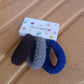 Tyre Shape Hair Rubber Bands Pack of 3 (Multicolour), Hair accessories