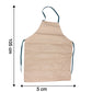Protective cooking apron durable