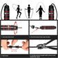 High-Speed Skipping Rope with Foam Padded Handles (1 Pc)