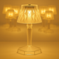 2in1 Transparent Mini Crystal Table Lamp with Reflection Light