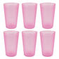 Large Glass Set – for Kitchens & Offices, Perfect for Water & Beverages (6-Piece)