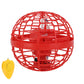 Flying Ball Toys, USB Rechargeable Built-in RGB Lights 360°Rotating Magic Controller