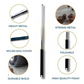 Multi-Function Collapsible Self Defense Stick Extended