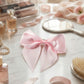 Elegant Satin Hair Bow Clip for Girls & Women (1 Pc)