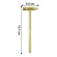 Multi Purpose 5-in-1 Small Hammer Tool with Interchangeable Screwdriver