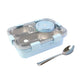 Premium Stainless Steel Compartment Lunch Box 1 Set