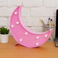 Moon Shaped LED Decorative Night Light (1 Pc)