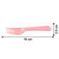 Plastic Fork Spoon,  Baby Fork Spoon Dessert Spoon (5pc set)