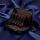 Premium Black Zip-Around Card Holder Wallet (1 Pc)