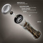 Premium Stainless Steel & Glass Manual Spice Grinder (1 Pc)