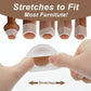 Premium Silicone Furniture Feet Pads (4 Pc Set / Mix Color)
