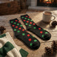 Stylish polka dot socks
