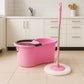 Quick Spin Mop With Steel Spin, Bucket Floor Cleaning, Easy Wheels & Big Bucket, Floor Cleaning Mop with Bucket