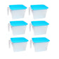 1100 ml airtight square containers for kitchen storage