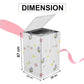Printed Protective Washing Machine Cover for Top Load (55 × 58 × 87 cm)
