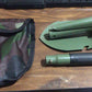 Mini folding shovel with case, perfect for outdoor and garden use
