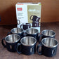 Apex Stainless Steel Desk Mug (6 Pc)