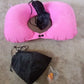 3-in-1 Travel Sleeping Kit with Neck Pillow, Eye Mask & Earplugs