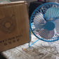 USB Table Desk Personal Metal Electronic Fan, Suitable For Office, School Use (1 Pc)