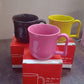 Premium Plastic Coffee,Tea Mug with Handle (1 Pc / With Color Box / Mix Color)