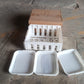 Plastic 3 Layer Wall-Mounted Food Organizer Rack (1 Set)