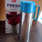 Supermom Stainless Steel Fresh Oil Pourer Bottle with Flip Lid and Handle Approx 1000ML (1 Pc)