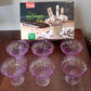 Crystal Plastic Ice-Cream Bowl Set – Serving Bowls (6 Pc)