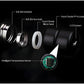 0726 Vacuum Insulated Water Bottle with LED Temperature Display (1 Pc / Multicolor)