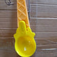 1-Piece Plastic Ice Cream & Watermelon Scooper with Trigger Dipper