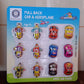 Mini Pull Back Car & Aeroplane PVC Plastic Pull Back Car Cartoon Toys (12 Pcs Set)
