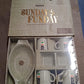 Sunday Funday 6-Piece Tea Set – Platter & Dual Bowl