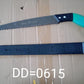 Saw with sharp chromium edges for cutting