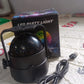 LED disco light with rotating colors, ideal for home and events