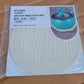 Silicone Leaf Design Coaster Set (2 Pc)