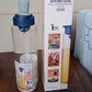 2 in 1 Transparent Oil Dispenser with Silicone Oil Dropper Nozzle (1 Pc / With Brush / 1 Ltr)
