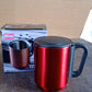 Supermom Stainless Steel Metallic Coffee Mug Approx 300ml, Tumbler (1 Pc)