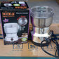 Stainless steel grinder for versatile use, including coffee beans.