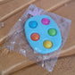 Silicone Push Pop Keychain Toy for Kids (1 Pc)