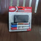 Whiteboard Marker Set (Blue, Black, Red) with Board Duster - Pack of 4