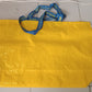 Plastic Eco-Friendly Large Shopping Tote Bag 62x44cm (Mixcolor & 1 Pc)