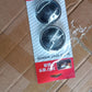 Car Blind-Spot Side Mirror Silver Frame - (2 Pc / Set)