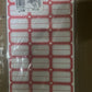 Multipurpose Blank Label Sticker Sheets (10 Sheet Set)