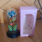 LED-Powered Eternal Rose in plastic Dome (1 Pc / Battery not Included)