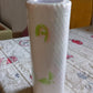 Non Woven Reusable Tissue Roll Oil Absorbing Paper Towel 40 sheets / Pulls