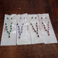 Necklace and Earrings Set Wedding Jewelry Set (1 Set / Mix Color)