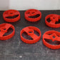 Cookie cutters set with various shapes for baking