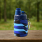 Silicone Foldable Water Bottle (1 Pc / 24 cm Foldable / 500 ML)